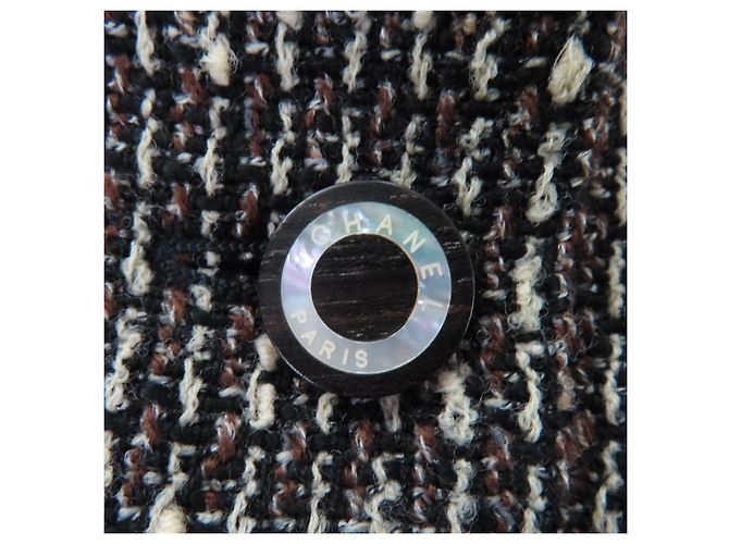Chaqueta de tweed Chanel Castaño - vista 6