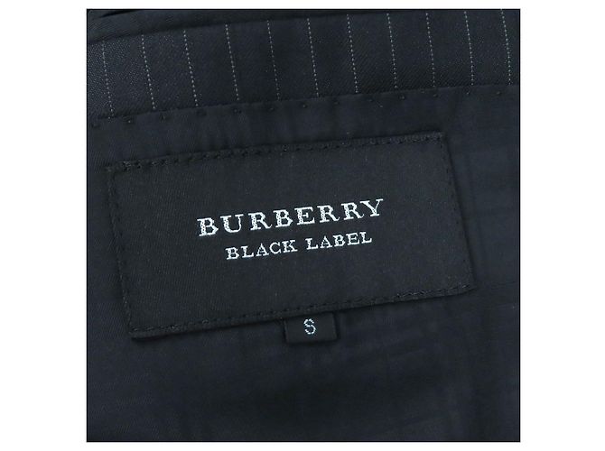 Conjunto de Traje BURBERRY BLACK LABEL con estampado de rayas Negro - vista 10