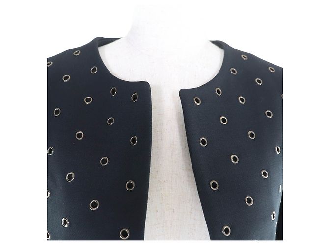 Chaqueta de lana Christian Dior Negro - vista 4