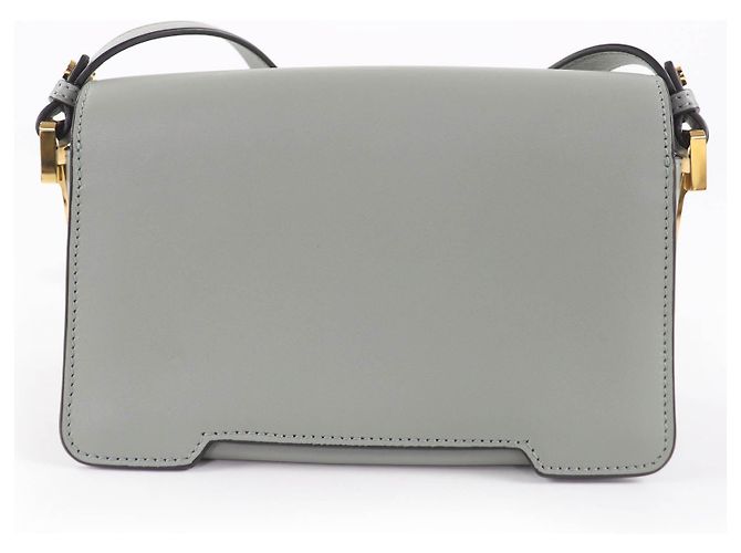 Borsa a tracolla in pelle Marni TRUNKAROO Verde - vista 3