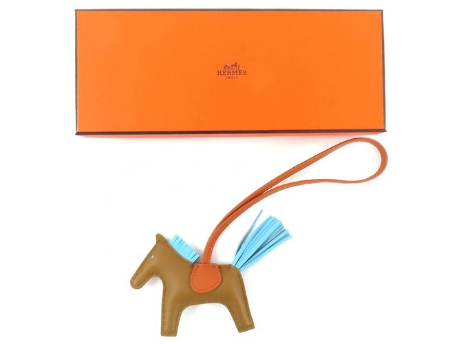 Hermès Rodeo Charm Pegasus PM Charm Multicolore Blu chiaro - vista 2