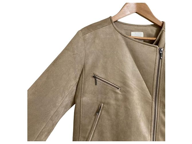 Autre Marque Blouson de ante sintético BEAMS HEART Beige - vista 3
