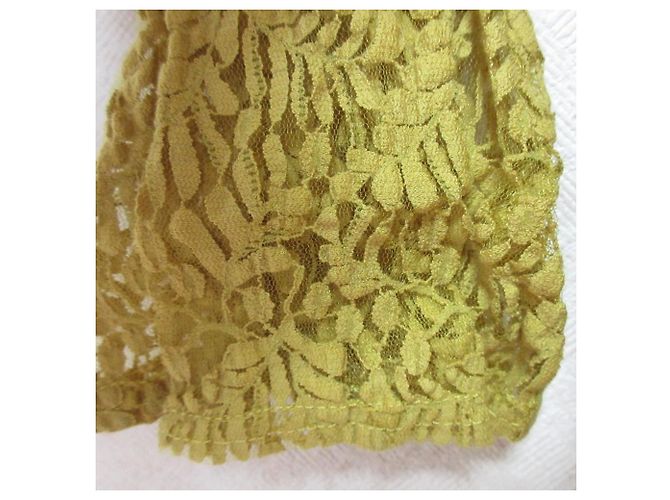 Autre Marque LILY BROWN Linkle Lace Kleid Gelb - Ansicht 5