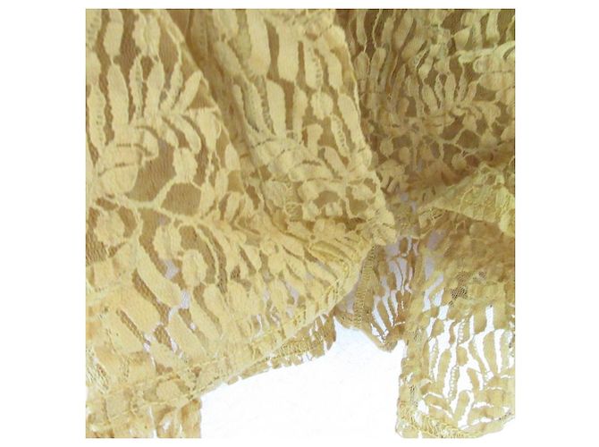 Autre Marque LILY BROWN Linkle Lace Kleid Gelb - Ansicht 6