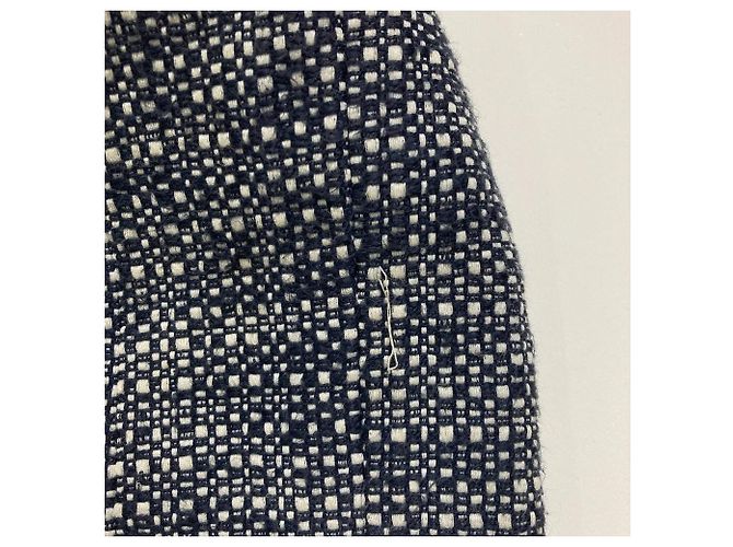 Autre Marque Chaqueta Riders sin cuello de tweed Max&co Azul Azul marino - vista 14