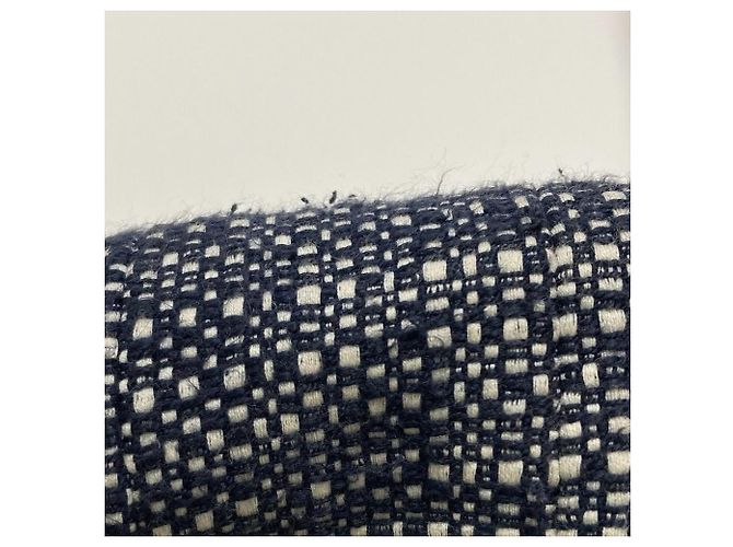 Autre Marque Chaqueta Riders sin cuello de tweed Max&co Azul Azul marino - vista 16