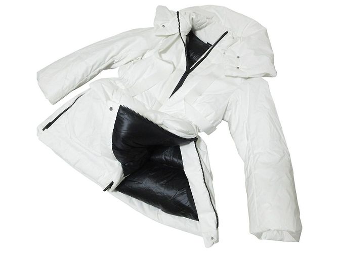 Autre Marque UNIQLO +J Hybrid Down Short Coat Blanco Blanco roto - vista 5