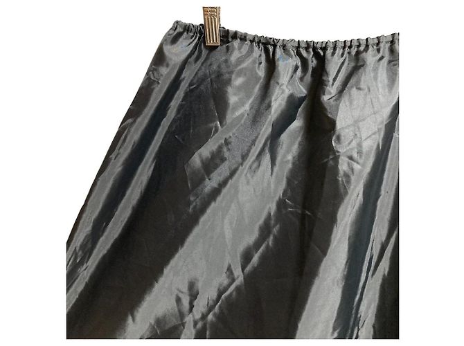 Autre Marque Ingeborg Dot Flocky Langer Rock Schwarz - Ansicht 10