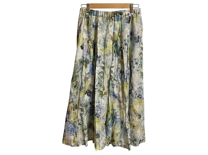 Autre Marque Falda larga con estampado floral Ingeborg Multicolor - vista 3