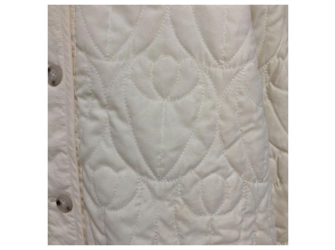 Autre Marque giacca trapuntata marble SUD tulip Bianco - vista 3
