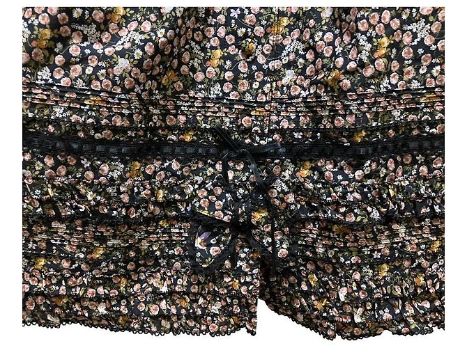 Autre Marque Falda PINK HOUSE Pico Frill Maigo no Hachidori Negro Multicolor - vista 3