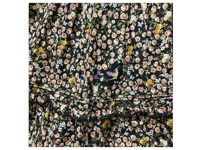 Autre Marque Falda PINK HOUSE Pico Frill Maigo no Hachidori Negro Multicolor - vista 5