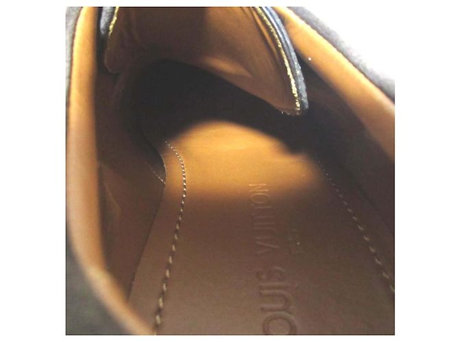 Louis Vuitton Derby Wildlederschuhe Braun - Ansicht 8