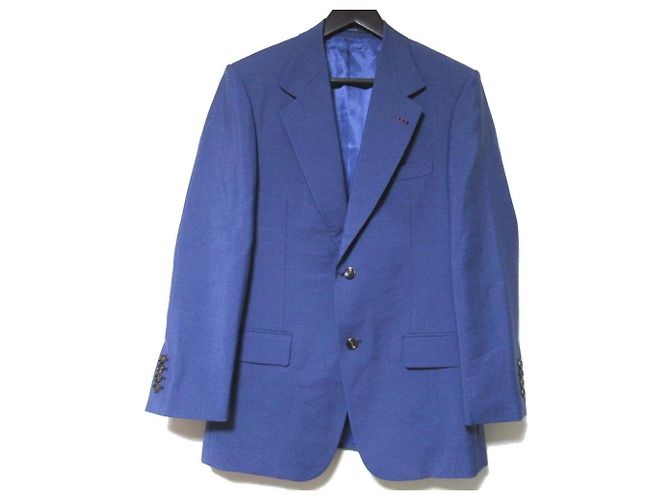 Conjunto de Traje Gucci Classic de Lana Mohair Azul - vista 2