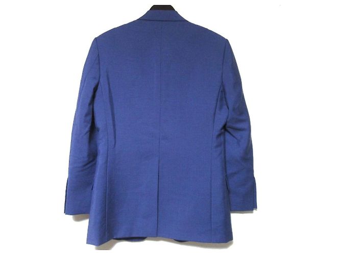 Conjunto de Traje Gucci Classic de Lana Mohair Azul - vista 3