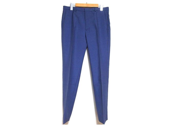 Conjunto de Traje Gucci Classic de Lana Mohair Azul - vista 6