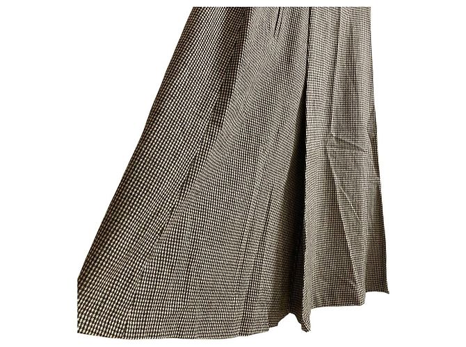 Falda acampanada de pata de gallo Max Mara Negro - vista 3