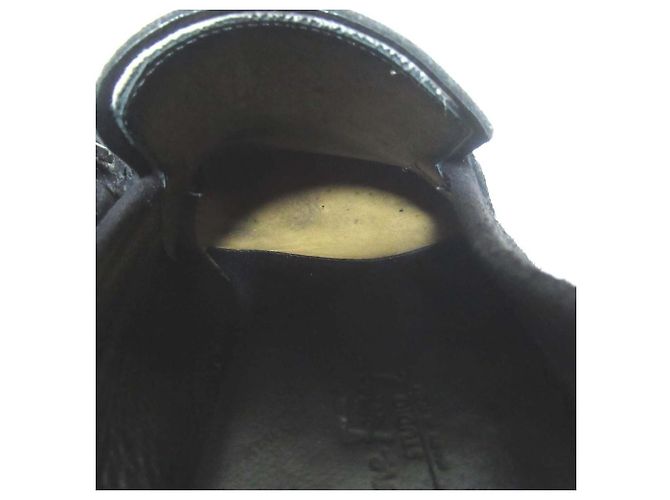 Mocassini in camoscio Gancini Salvatore Ferragamo Nero - vista 7