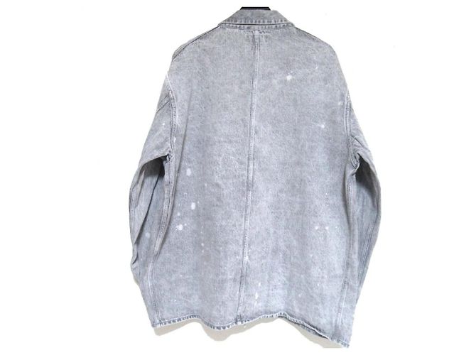 Autre Marque Chaqueta Coverall de Denim Tsuzuli Castaño - vista 2