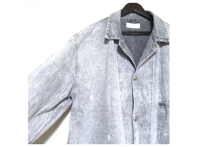 Autre Marque Chaqueta Coverall de Denim Tsuzuli Castaño - vista 3