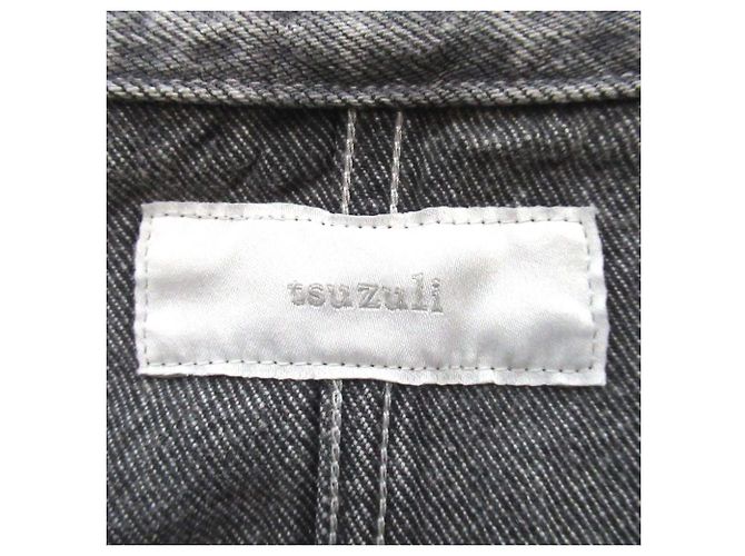 Autre Marque Chaqueta Coverall de Denim Tsuzuli Castaño - vista 7