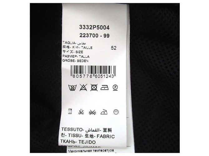 Autre Marque MANUEL RITZ TECH CORE Stretch Easy Trousers Nero - vista 5