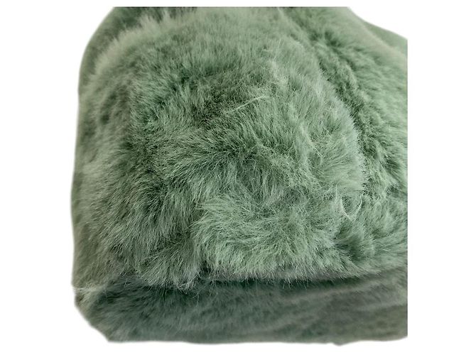 Autre Marque TSURU by Mariko Oikawa Bondi Eco Fur 2way Shoulder Bag Verde - vista 10
