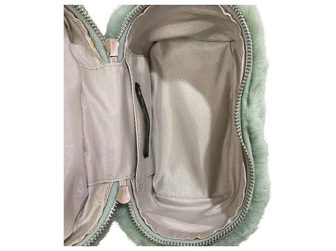 Autre Marque TSURU by Mariko Oikawa Bondi Eco Fur 2way Shoulder Bag Verde - vista 12