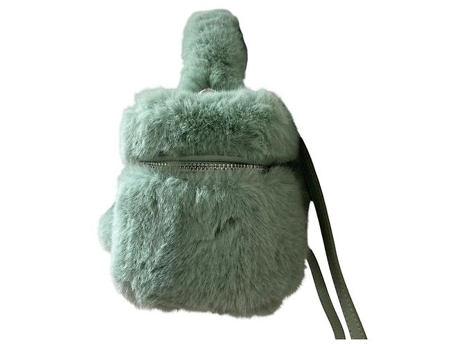 Autre Marque TSURU by Mariko Oikawa Bondi Eco Fur 2way Shoulder Bag Verde - vista 5
