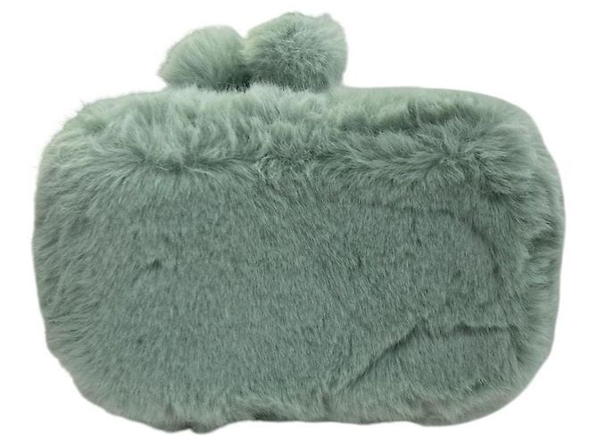Autre Marque TSURU by Mariko Oikawa Bondi Eco Fur 2way Shoulder Bag Verde - vista 6