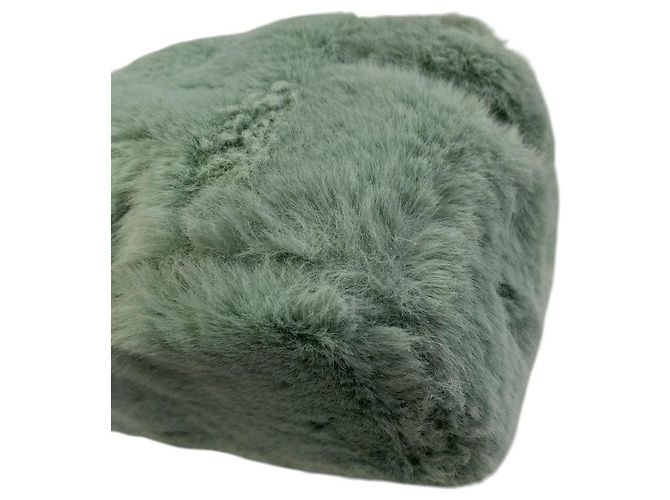 Autre Marque TSURU by Mariko Oikawa Bondi Eco Fur 2way Shoulder Bag Verde - vista 9
