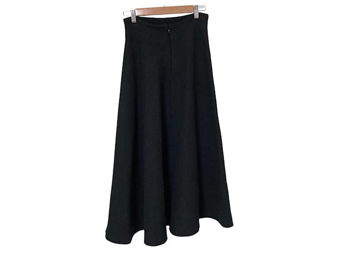 Falda de punto de lana Jil Sander Negro - vista 2
