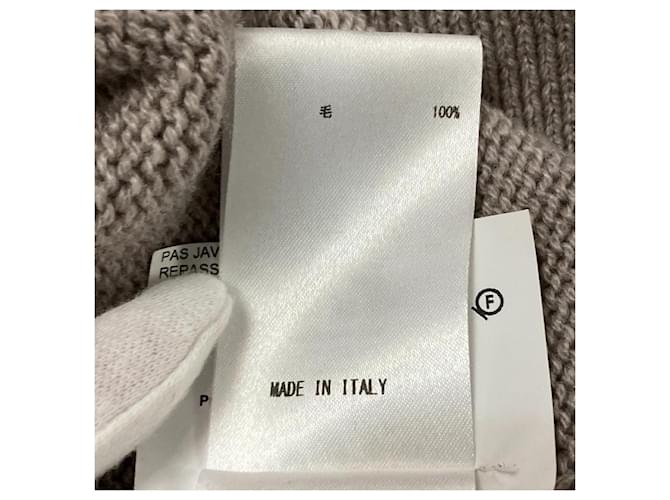 Jil Sander V-Ausschnitt Strickpullover Braun - Ansicht 10