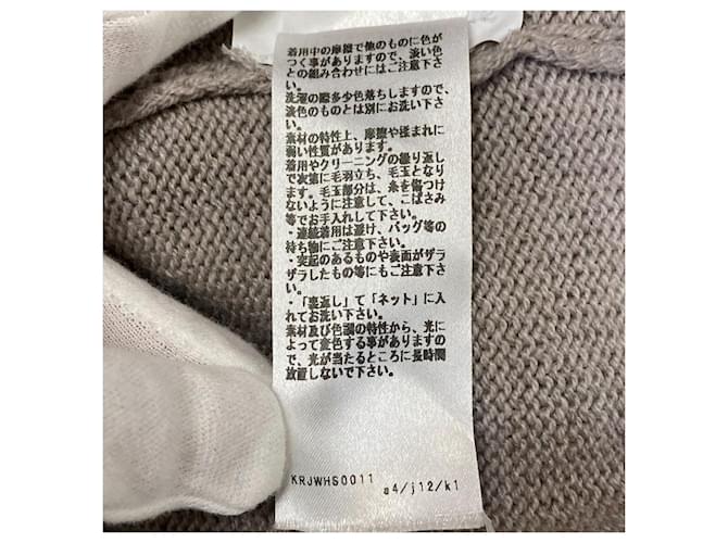 Jil Sander V-Ausschnitt Strickpullover Braun - Ansicht 11