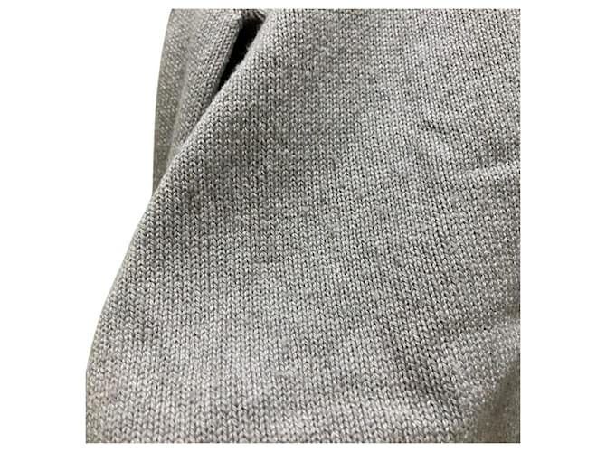 Jil Sander V-Ausschnitt Strickpullover Braun - Ansicht 6