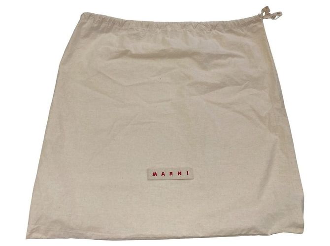 Borsa a pochette in PVC con stampa a quadri Marni Flower Cafe - vista 19