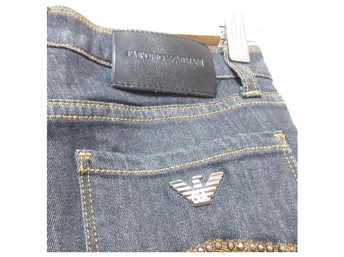 Pantalones de denim Emporio Armani Castaño - vista 3