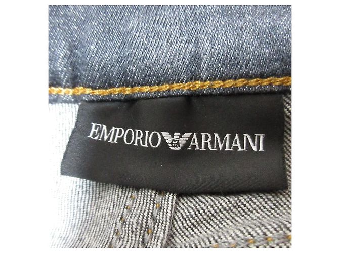 Pantalones de denim Emporio Armani Castaño - vista 6