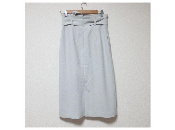 Autre Marque CLANE Midirock mit hoher Taille Braun - Ansicht 2
