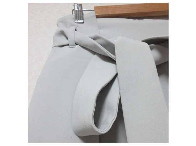 Autre Marque CLANE Midirock mit hoher Taille Braun - Ansicht 3