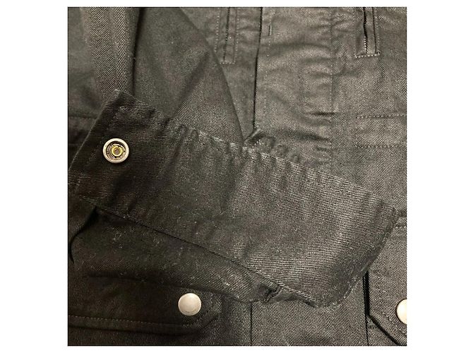 Yves Saint Laurent Chaqueta Field Jacket Saint Laurent Paris Negro - vista 13