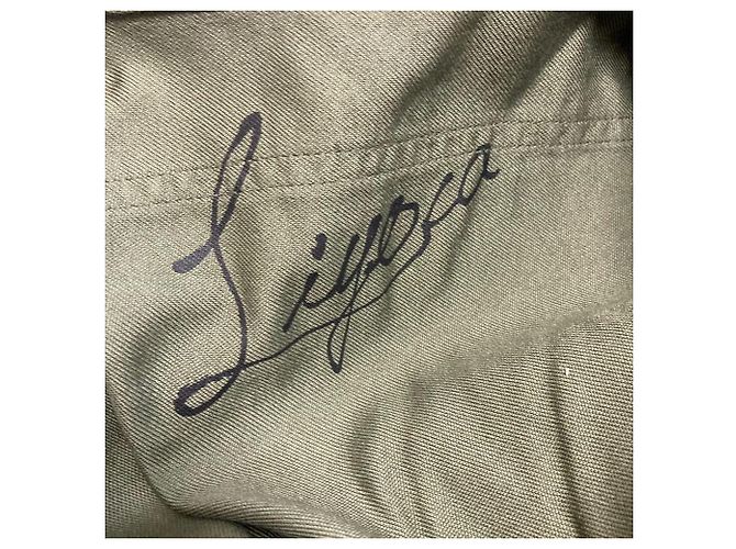 Autre Marque Chaqueta militar Liyoca con botones de perlas Verde - vista 6