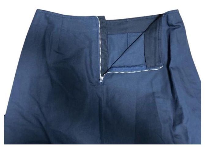 Autre Marque Falda trapecio IENA Weather Negro Azul - vista 3