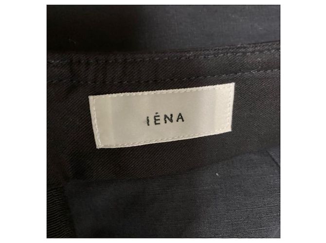 Autre Marque Falda trapecio IENA Weather Negro Azul - vista 4