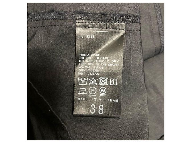 Autre Marque Falda trapecio IENA Weather Negro Azul - vista 5