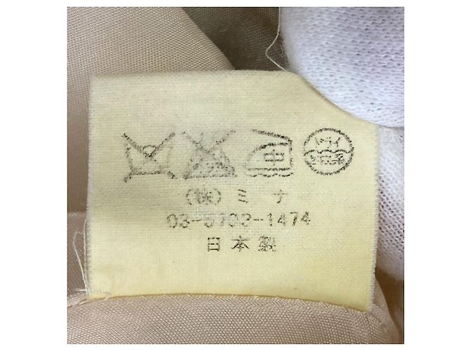 Autre Marque Falda mina perhonen bavarois de mezcla de cachemira Negro Beige - vista 8