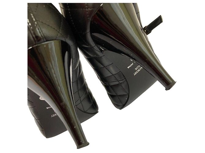 Autre Marque STRAWBERRY-FIELDS Pumps mit gestepptem Bandriemen Schwarz - Ansicht 14