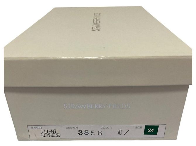Autre Marque STRAWBERRY-FIELDS Pumps mit gestepptem Bandriemen Schwarz - Ansicht 9