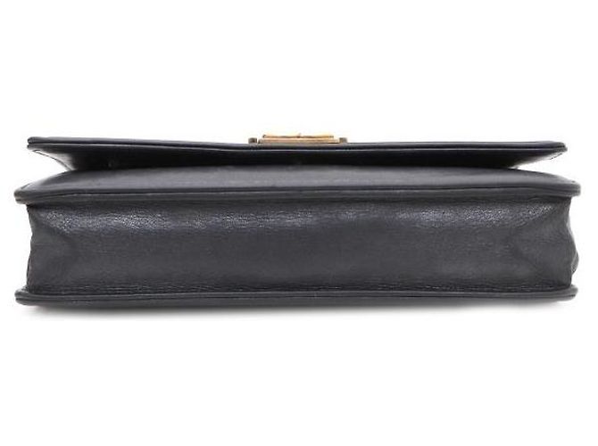 Chanel Borsa a tracolla WOC in pelle di agnello trapuntata con catena dorata Nero - vista 8