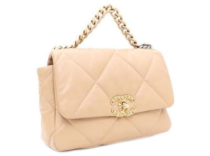 Chanel Borsa Tote con patta Small Medium e Borsa a tracolla Marrone - vista 2